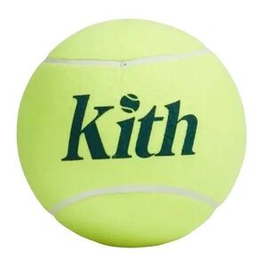 Kith Wilson Jumbo Tennis Ball (Deflated) in Bright Yellow / Green